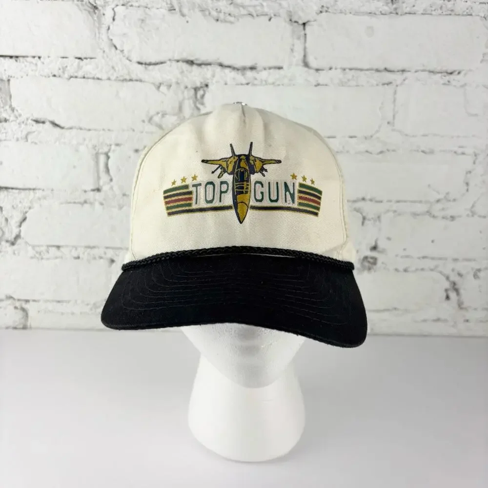 Vintage Top Gun Snapback Hat Movie